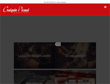 Tablet Screenshot of gueguin-picaud.com